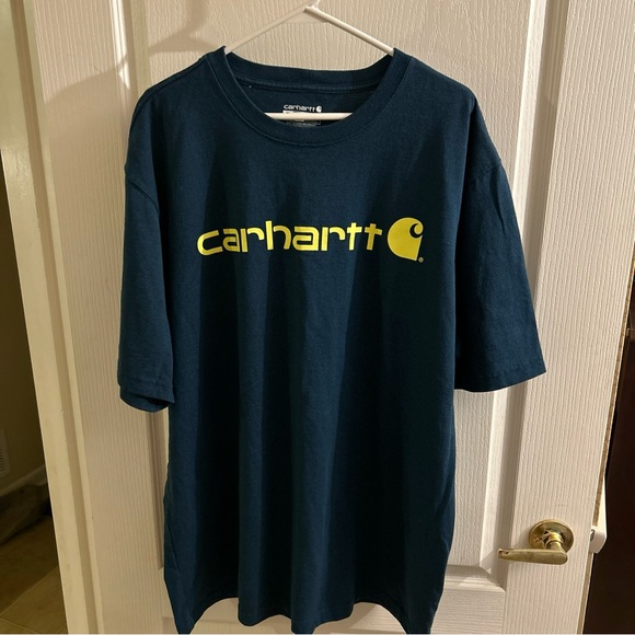 Carhartt Other - Men’s Big & Tall Carhartt Green/Blue T-shirt Sz XL the color is hard describe